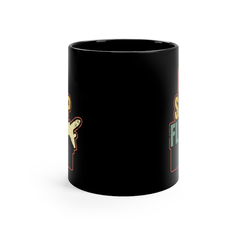 EAT SLEEP FLY  DESIGNED- MUG Printify