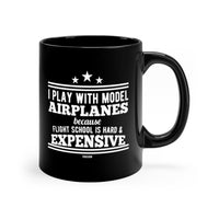 Thumbnail for I PLAY WITH MODEL AIRPLANES DESIGNED - MUG Printify