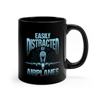 Thumbnail for EASILY DISTRACTED AIRPLANES DESIGNED - MUG Printify