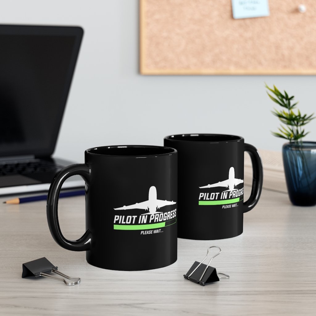 PILOT IN PROGRESS  DESIGNED - MUG Printify