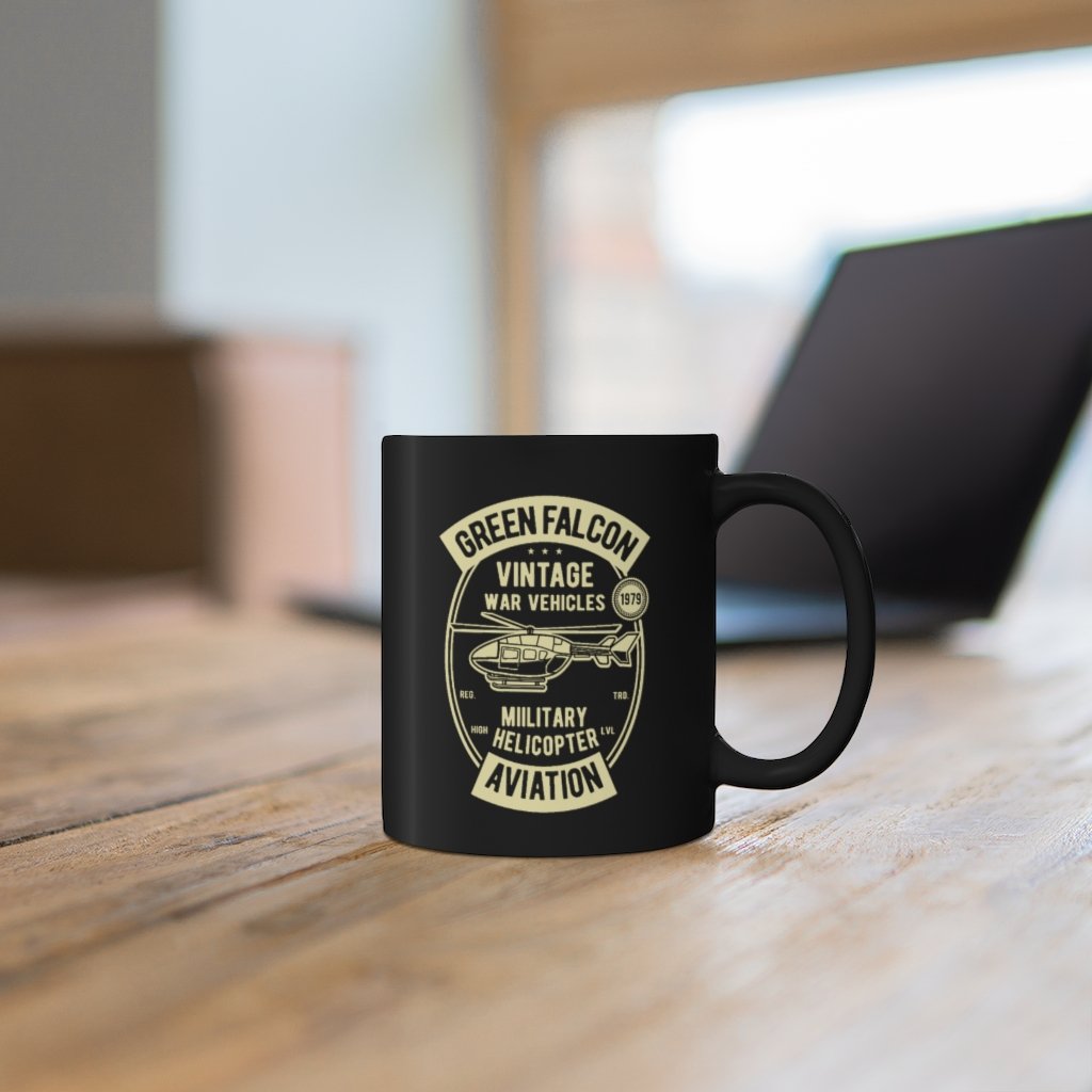 GREEN FALCON AVIATION DESIGNED - MUG Printify