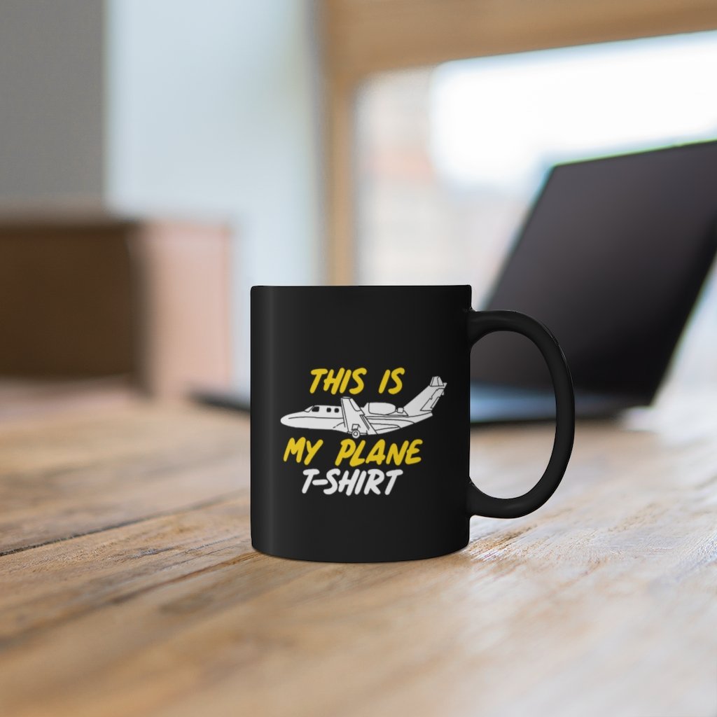 THIS IS MY PLANE  DESIGNED -MUG Printify