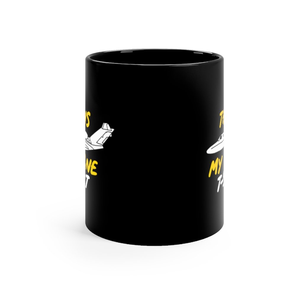 THIS IS MY PLANE  DESIGNED -MUG Printify