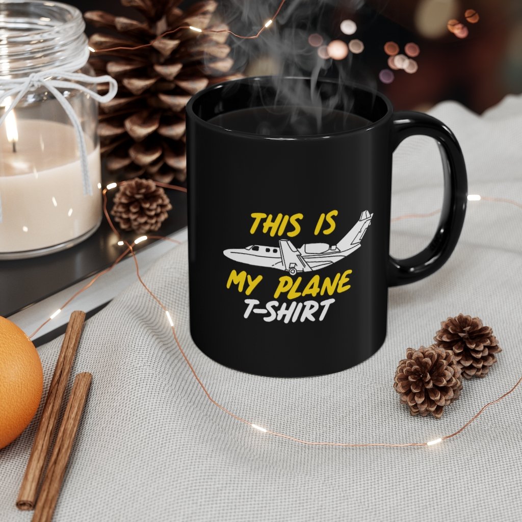 THIS IS MY PLANE  DESIGNED -MUG Printify