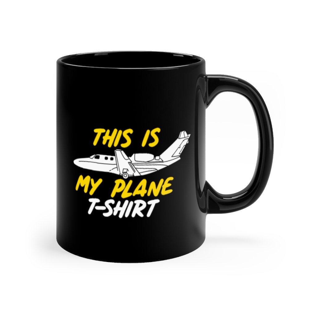 THIS IS MY PLANE  DESIGNED -MUG Printify