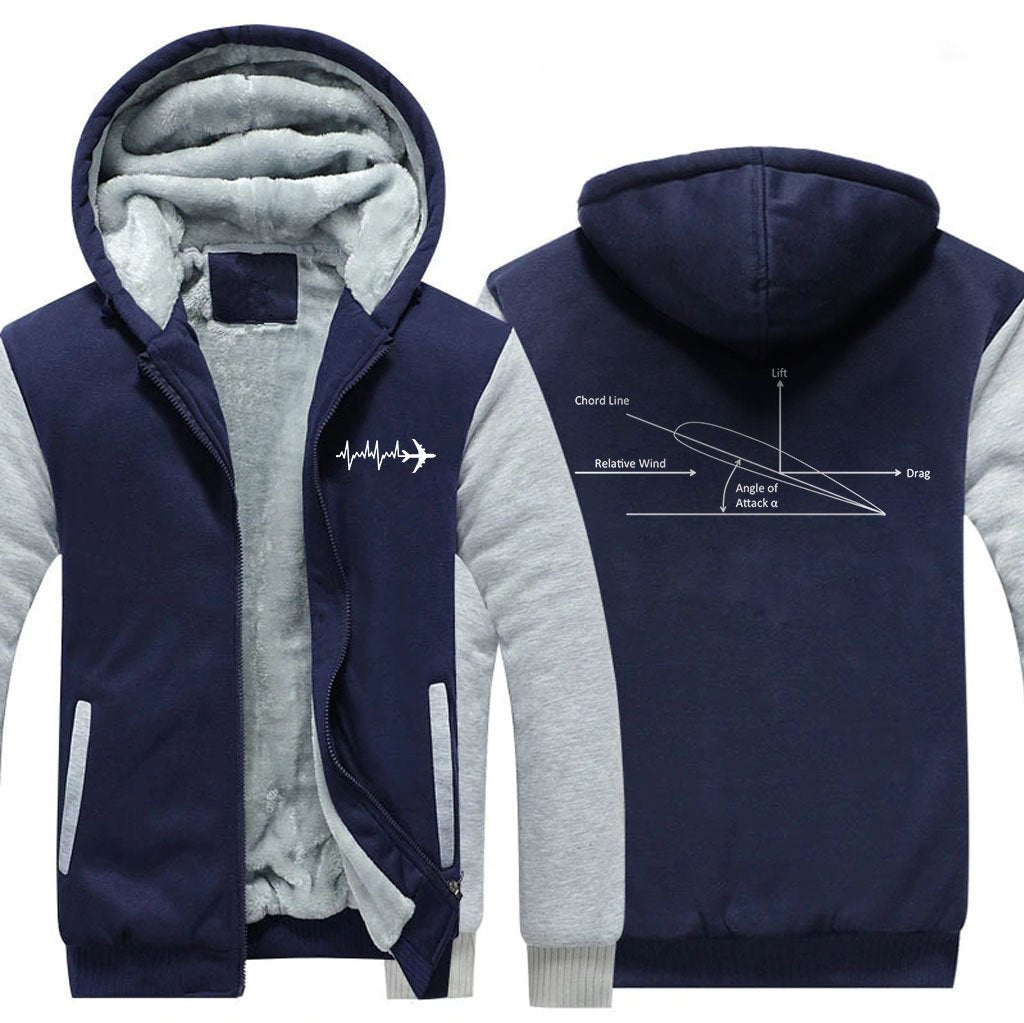 AVIATION DESIGNED ZIPPER SWEATER THE AV8R