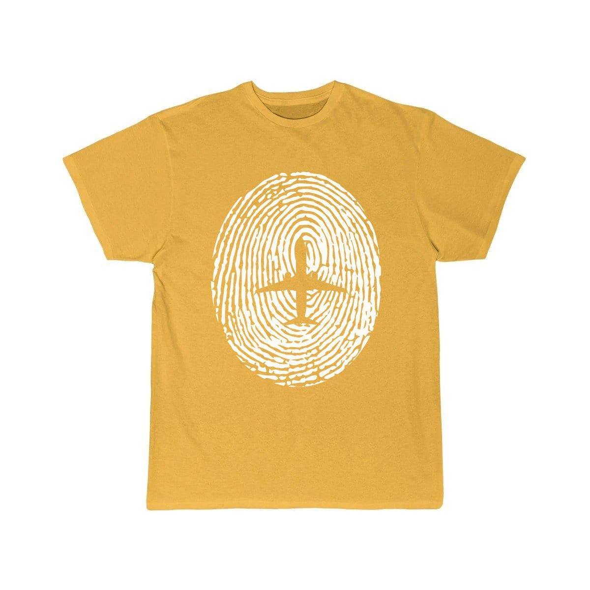 AVIATION FINGER PRINT DESIGNED T SHIRT THE AV8R