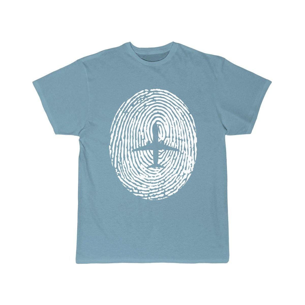 AVIATION FINGER PRINT DESIGNED T SHIRT THE AV8R