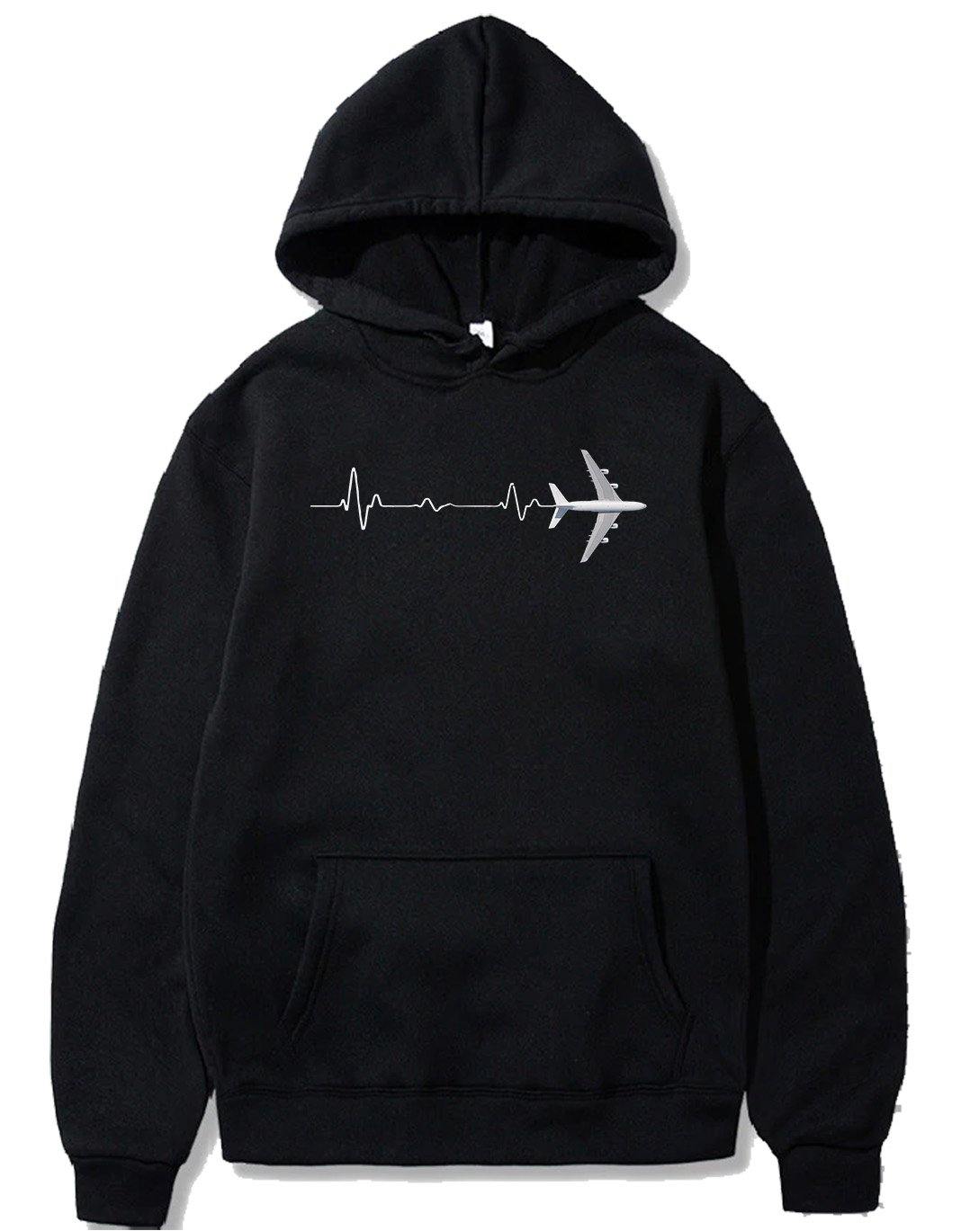 AVIATION HEARTBEAT DESIGNED PULLOVER THE AV8R