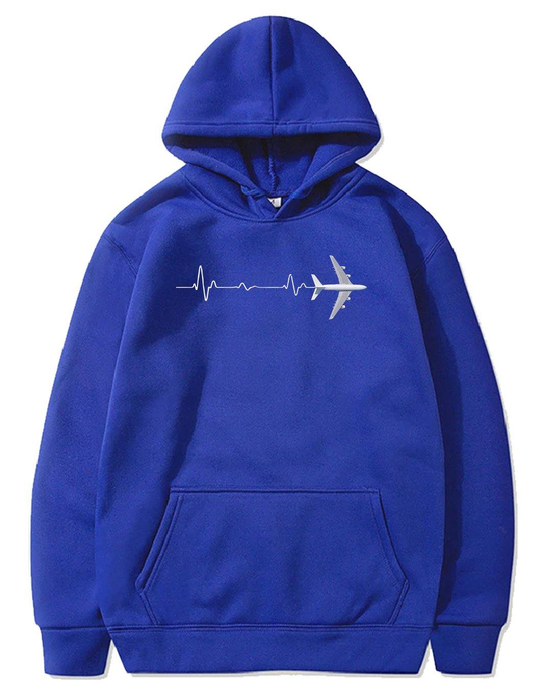 AVIATION HEARTBEAT DESIGNED PULLOVER THE AV8R