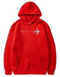 Thumbnail for AVIATION HEARTBEAT DESIGNED PULLOVER THE AV8R