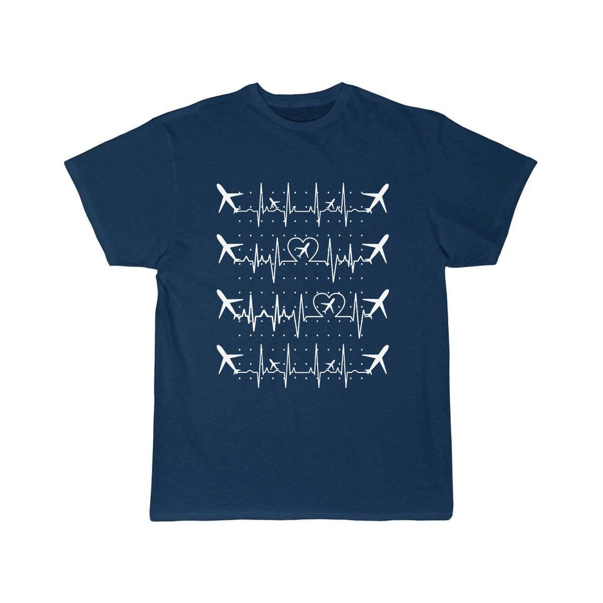 AVIATION HEARTBEAT DESIGNED T SHIRT THE AV8R