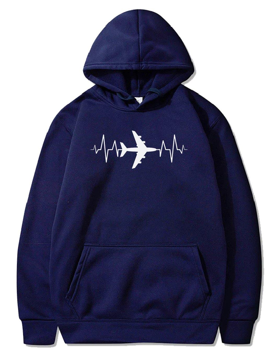 AVIATION HEARTBEAT PULLOVER THE AV8R