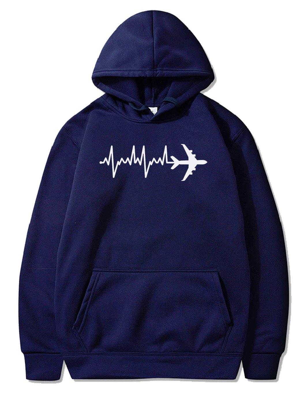 AVIATION HEARTBEAT PULLOVER THE AV8R