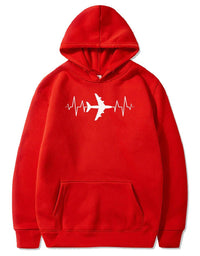 Thumbnail for AVIATION HEARTBEAT PULLOVER THE AV8R