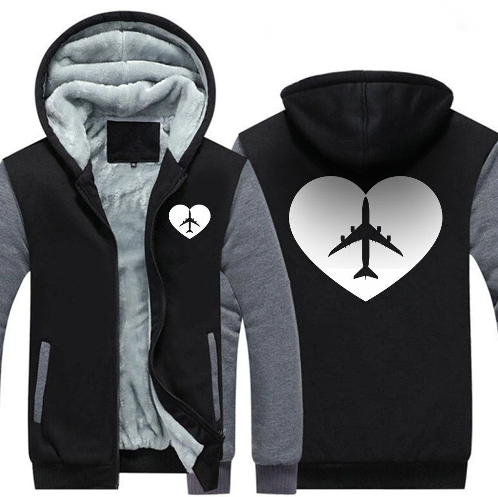 AVIATION LOVER ZIPPER SWEATER THE AV8R