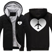 Thumbnail for AVIATION LOVER ZIPPER SWEATER THE AV8R