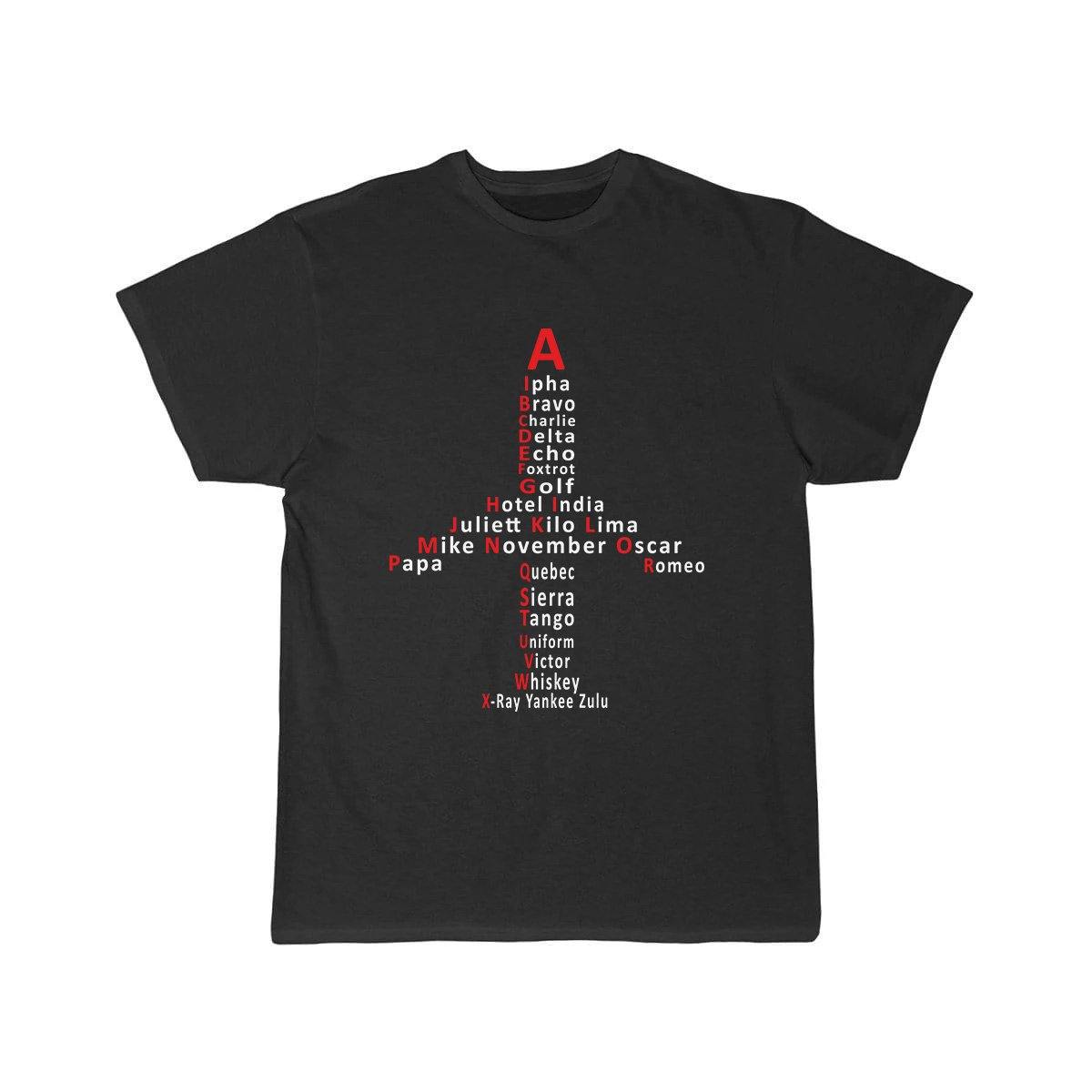 AVIATION PHONETIC ALPHABET DESIGNED T SHIRT THE AV8R