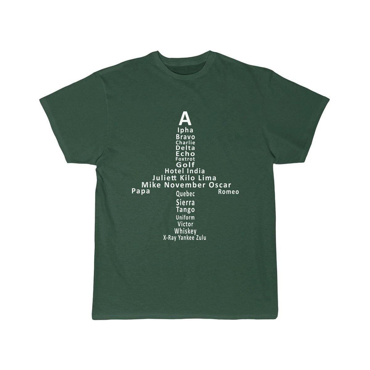 AVIATION PHONETIC ALPHABET DESIGNED T SHIRT THE AV8R