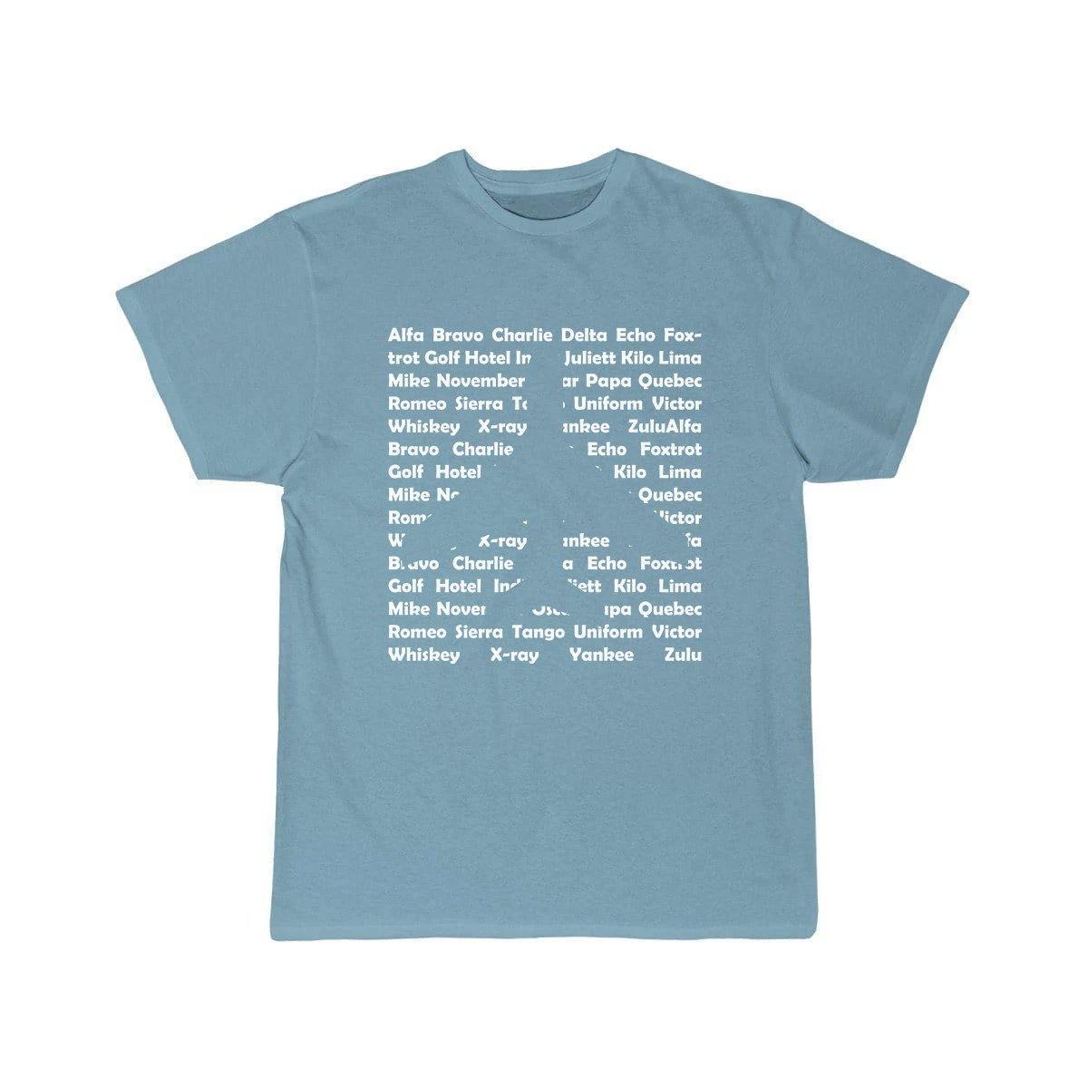 AVIATION PHONETIC ALPHABET  DESIGNED T SHIRT THE AV8R