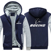 Thumbnail for BOEING LOGO DESIGNED ZIPPER SWEATER THE AV8R