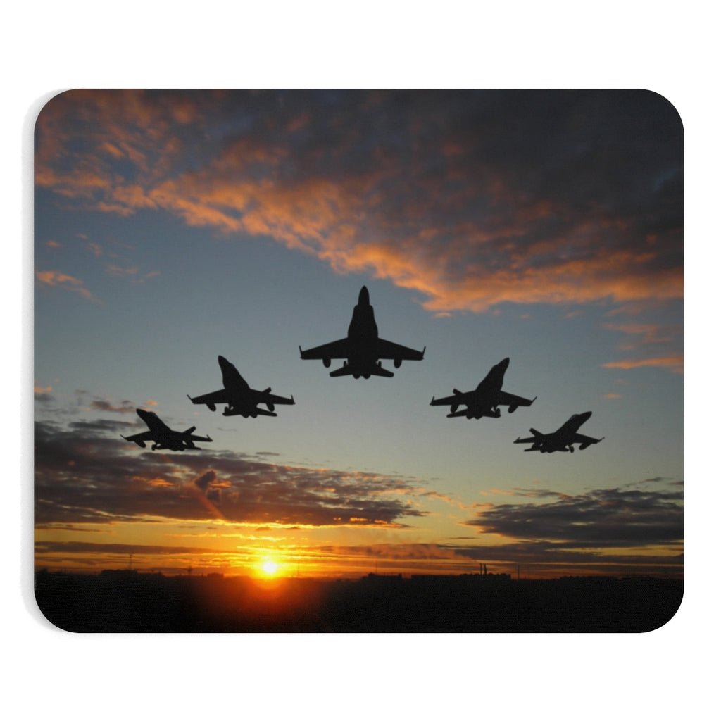 AIRCRAFT MORNING -  MOUSE PAD Printify