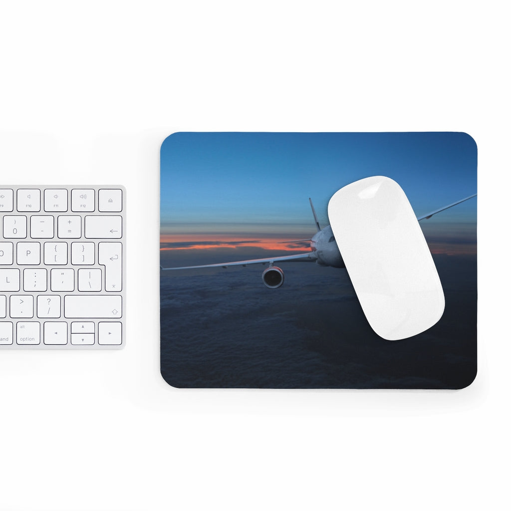 AIRCRAFT BLUE -  MOUSE PAD Printify