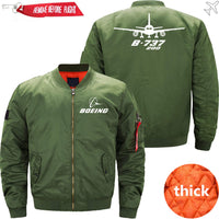 Thumbnail for Boeing 737-200 Ma-1 Bomber Jacket Flight Jacket Aviator Jacket THE AV8R