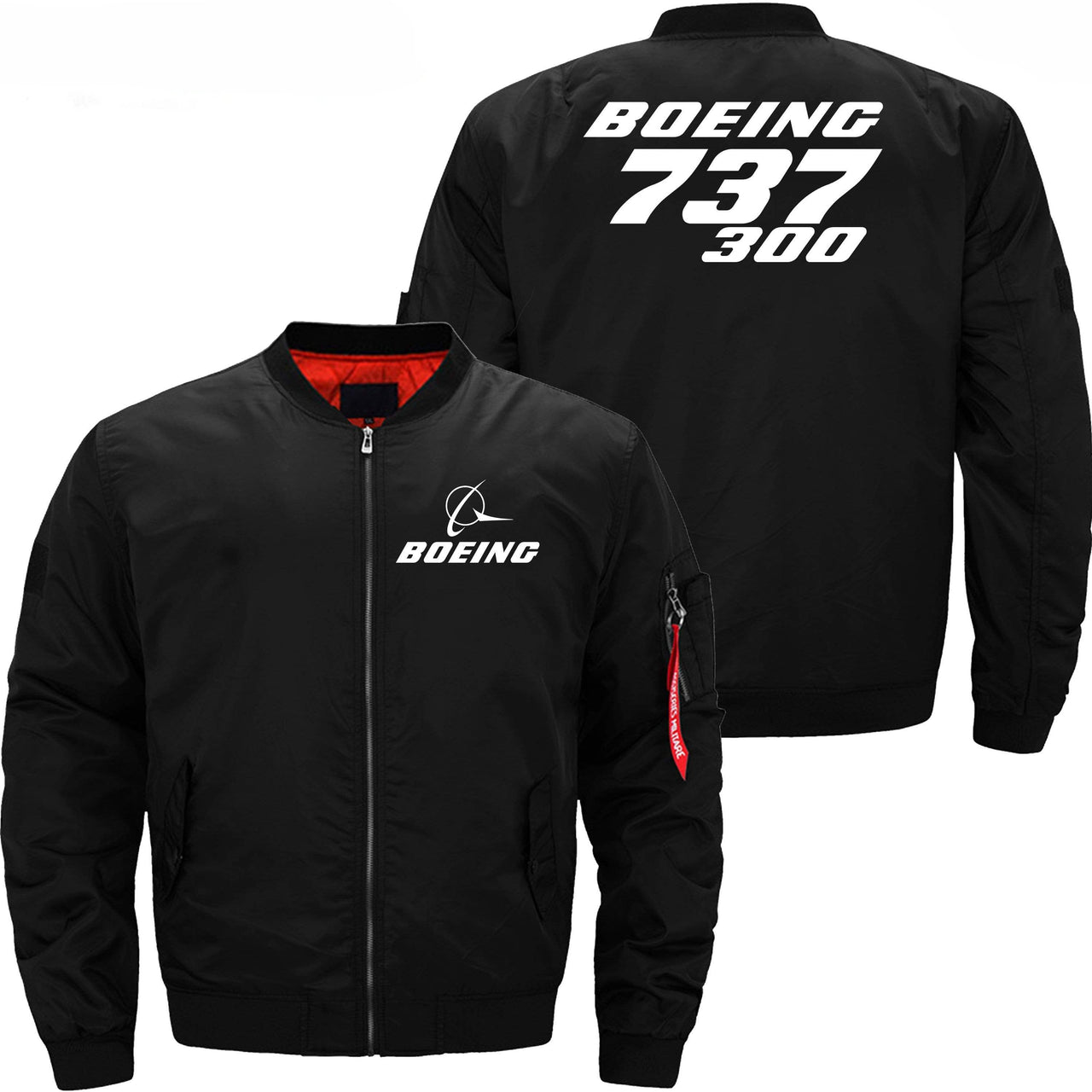 Boeing 737-300 Ma-1 Bomber Jacket Flight Jacket Aviator Jacket THE AV8R