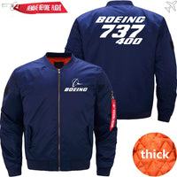 Thumbnail for Boeing 737-400 Ma-1 Bomber Jacket Flight Jacket Aviator Jacket THE AV8R