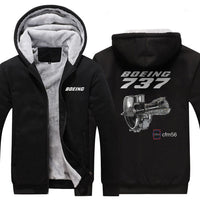 Thumbnail for B737 CFM56  DESIGNED ZIPPER SWEATER THE AV8R