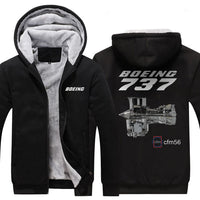 Thumbnail for B737 CFM56 DESIGNED ZIPPER SWEATER THE AV8R