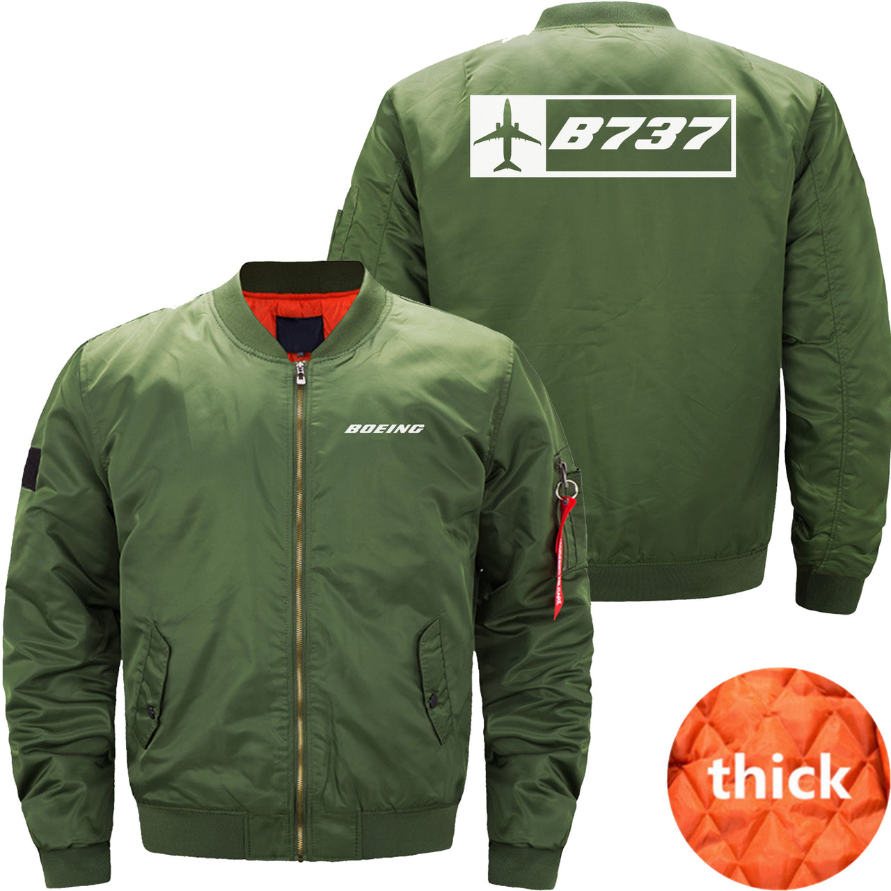 Boeing 737 Ma-1 Bomber Jacket Flight Jacket Aviator Jacket THE AV8R