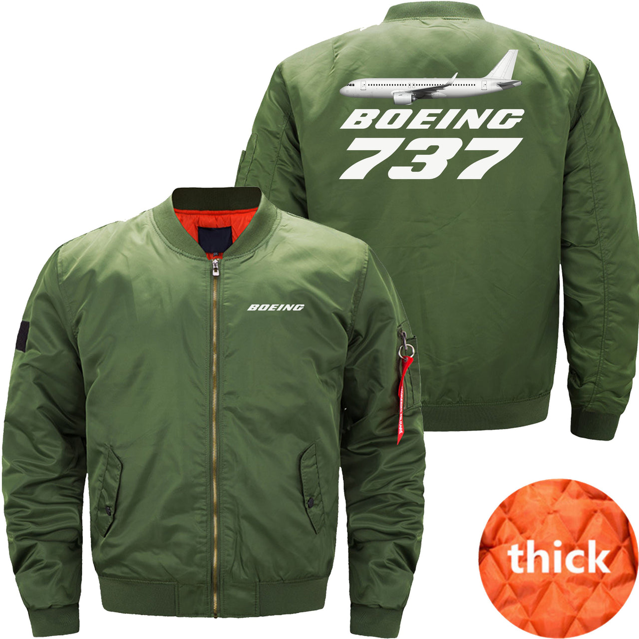 Boeing 737 Ma-1 Bomber Jacket Flight Jacket Aviator Jack THE AV8R