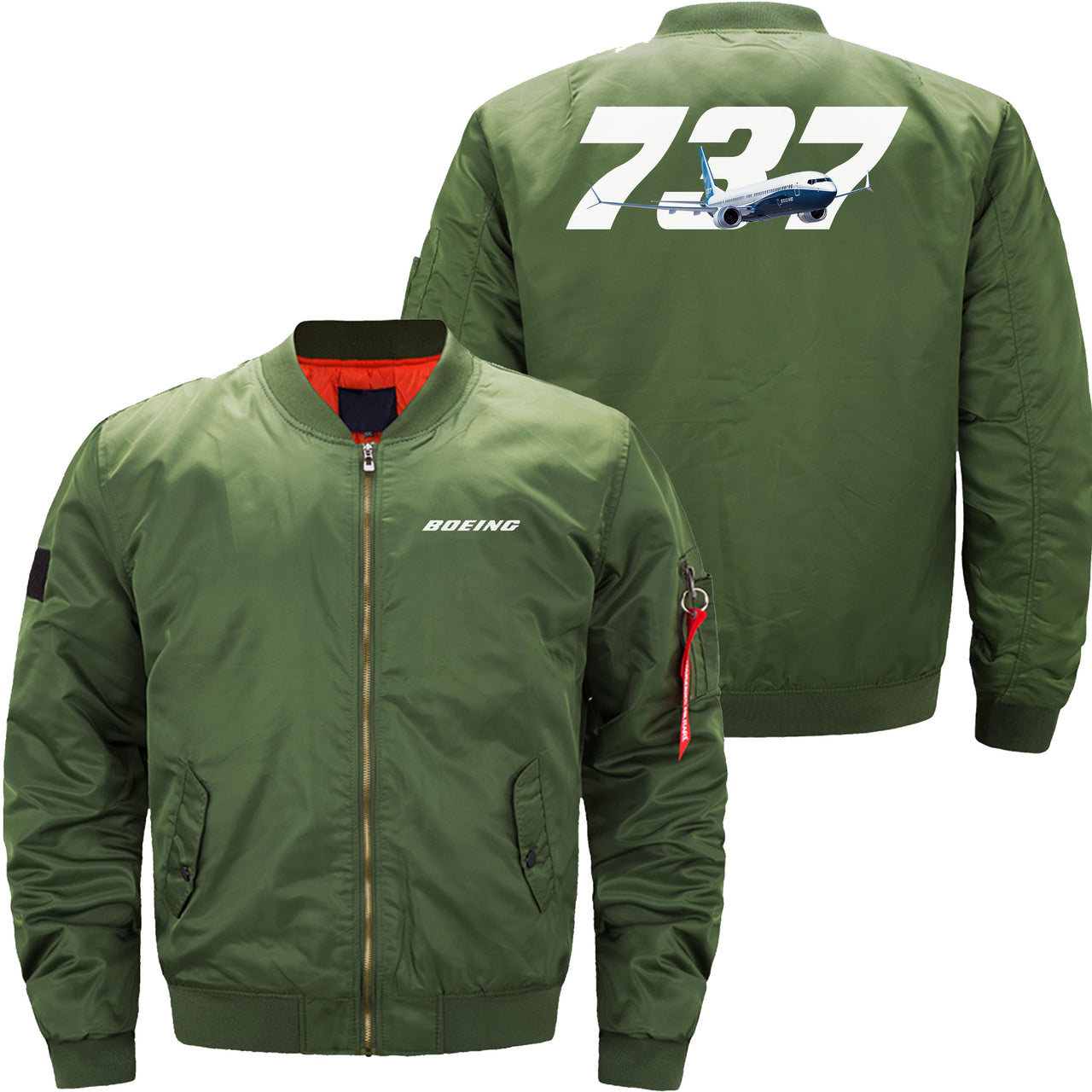 Boeing 737 Ma-1 Bomber Jacket Flight Jacket Aviator Jacket THE AV8R