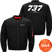 Thumbnail for Boeing 737 Ma-1 Bomber Jacket Flight Jacket Aviator Jacket THE AV8R