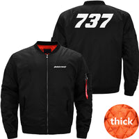 Thumbnail for Boeing 737 Ma-1 Bomber Jacket Flight Jacket Aviator Jacket THE AV8R