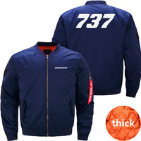 Thumbnail for Boeing 737 Ma-1 Bomber Jacket Flight Jacket Aviator Jacket THE AV8R