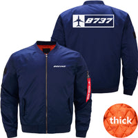 Thumbnail for Boeing 737 Ma-1 Bomber Jacket Flight Jacket Aviator Jacket THE AV8R