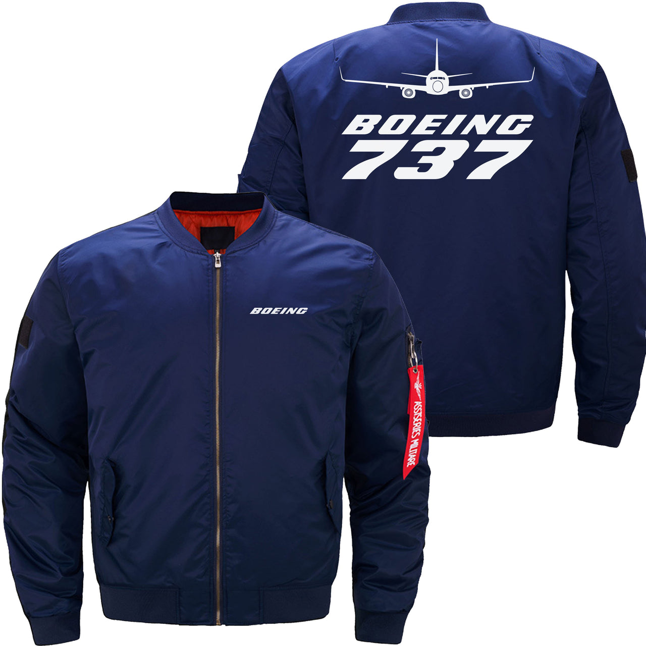 Boeing 737 Ma-1 Bomber Jacket Flight Jacket Aviator Jacket THE AV8R