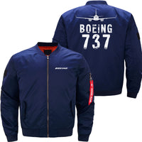 Thumbnail for Boeing 737 Ma-1 Bomber Jacket Flight Jacket Aviator Jack THE AV8R