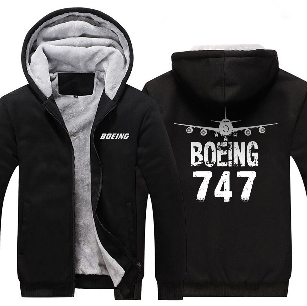 B747 DESIGNED ZIPPER SWEATER THE AV8R