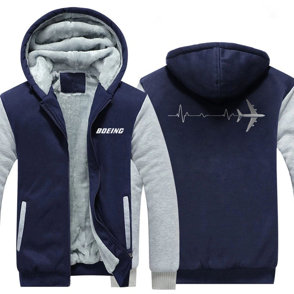 B747 DESIGNED ZIPPER SWEATER THE AV8R