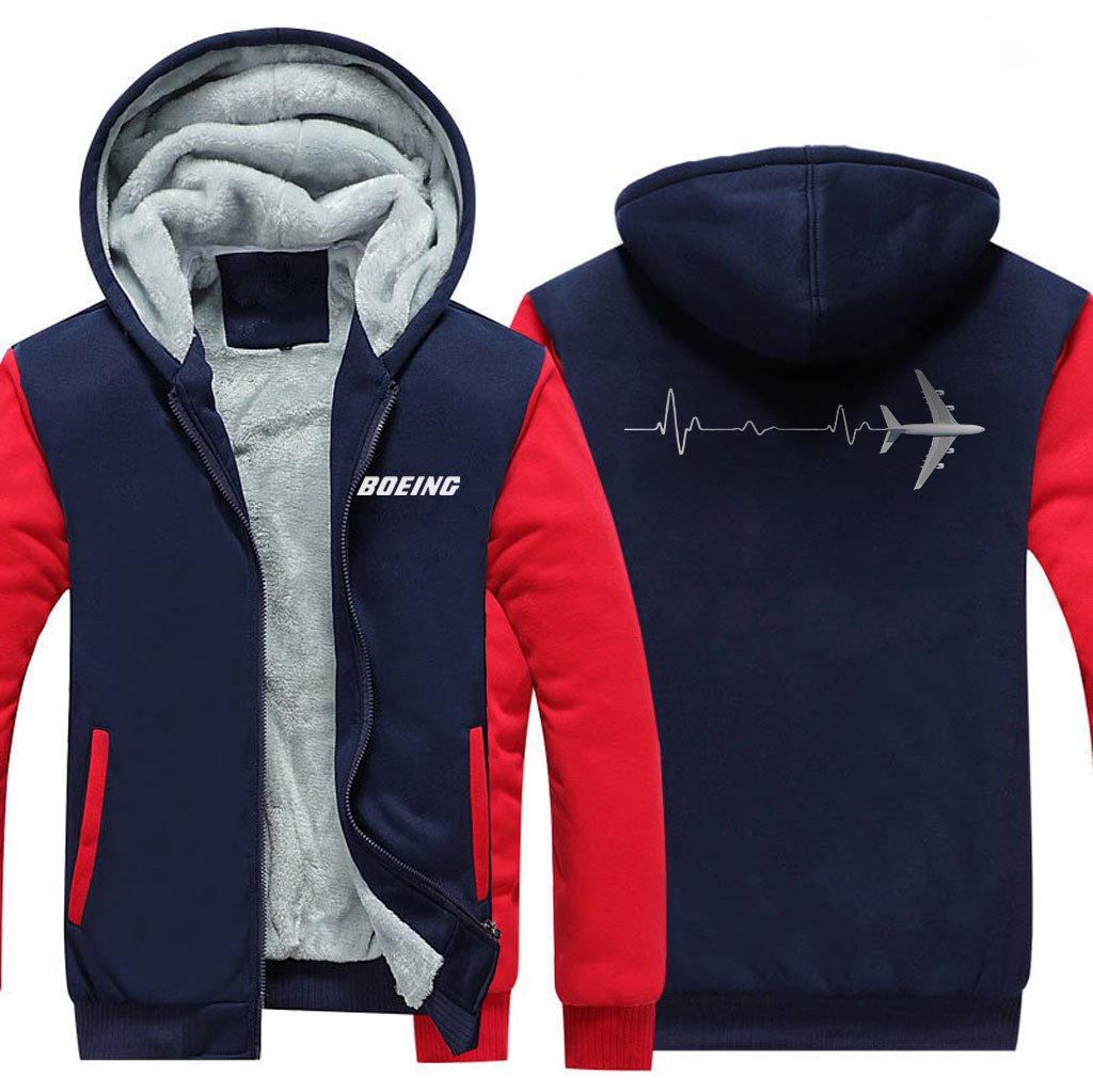 B747 DESIGNED ZIPPER SWEATER THE AV8R