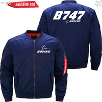 Thumbnail for Boeing 747 Ma-1 Bomber Jacket Flight Jacket Aviator Jacket THE AV8R