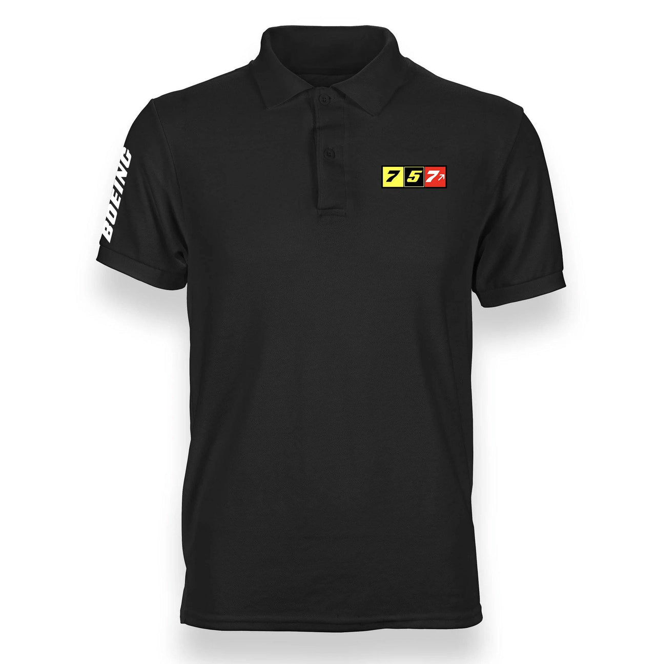 B757 DESIGNED POLO SHIRT THE AV8R