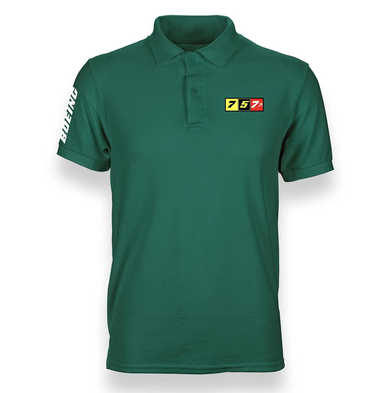 B757 DESIGNED POLO SHIRT THE AV8R