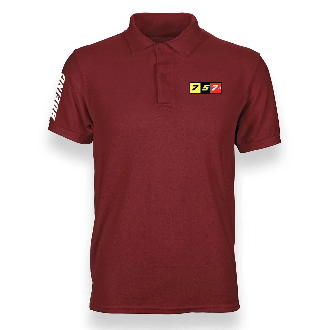 B757 DESIGNED POLO SHIRT THE AV8R