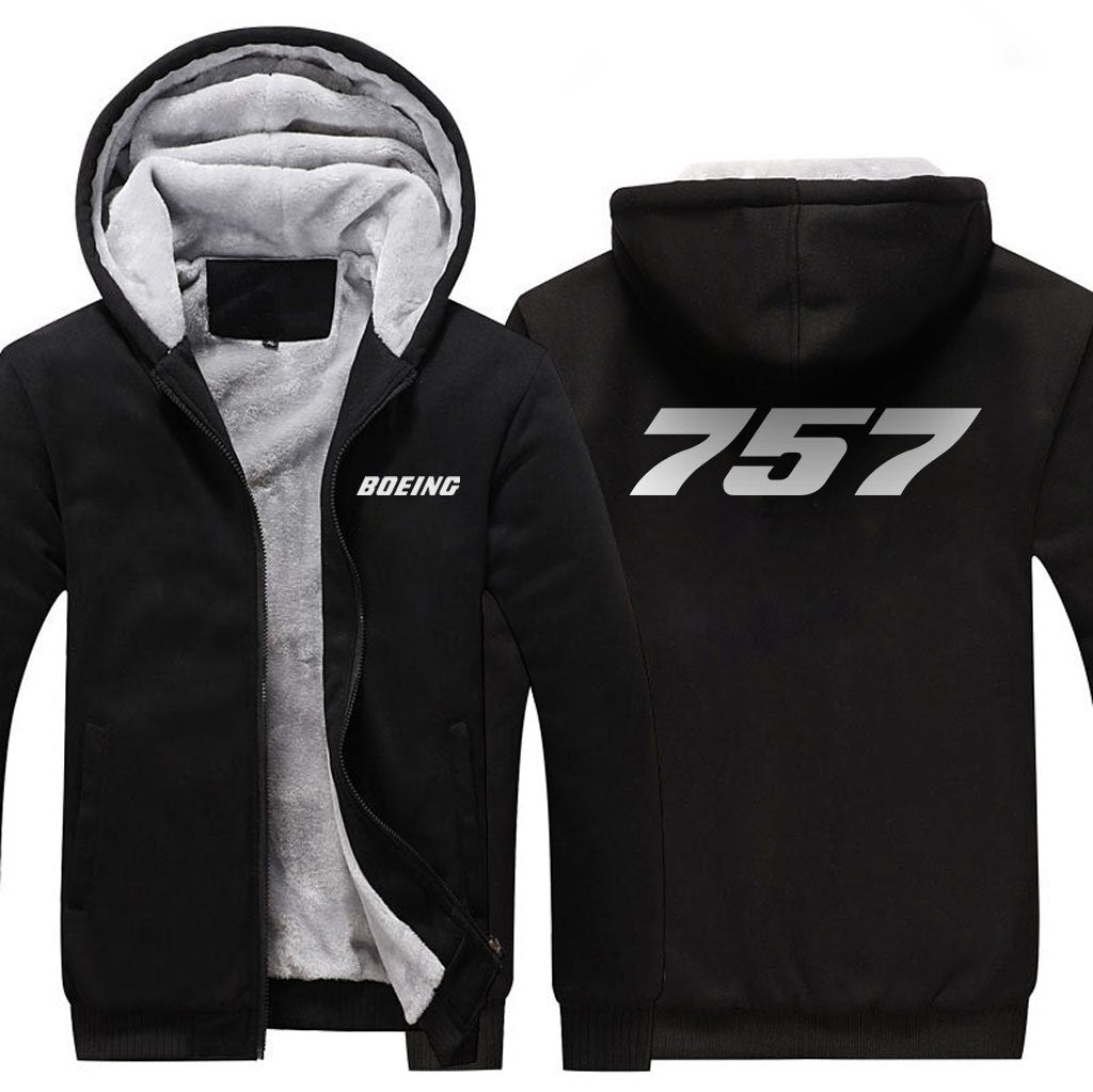 B757 DESIGNED ZIPPER SWEATER THE AV8R