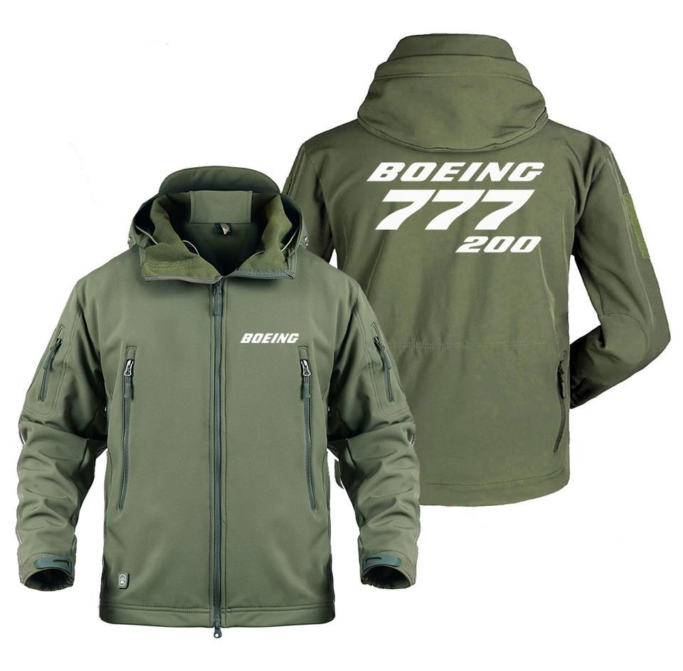 B777 200 DESIGNED MILITARY FLEECE THE AV8R